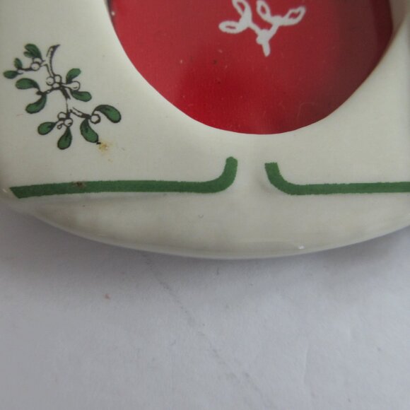 Spode Porcelain Christmas Tree Snowman Picture Frame Christmas Ornament - Picture 4 of 13